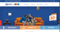 Desktop Screenshot of nayatel.com
