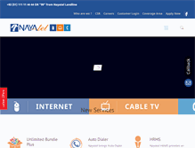 Tablet Screenshot of nayatel.com